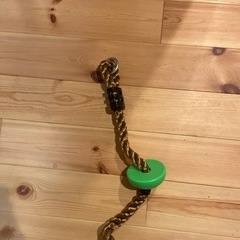 クライミングロープ　 円盤ブランコの画像