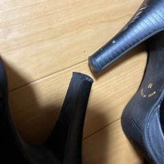 🔴⭐️無料　黒いブーツ　Mサイズの画像