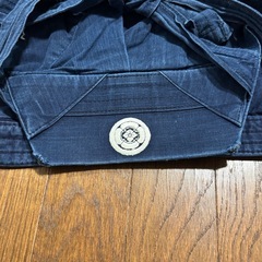 銀龍印 日本製 26号 綿100% 藍染 剣道 袴 剣道着の画像