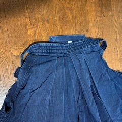 銀龍印 日本製 26号 綿100% 藍染 剣道 袴 剣道着の画像