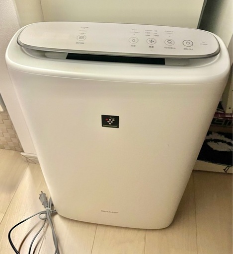 【冬の乾燥対策に！】加湿空気清浄機　シャープ