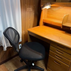 学習つく机の画像