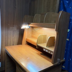 学習つく机の画像