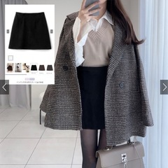 インパン付き台形スカートの画像