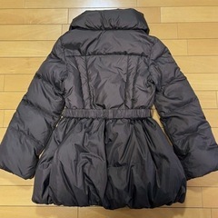 ⭕️試着のみ⭕️ほぼ新品⭕️オンワード組曲／KUMIKYOKU★ダウンコート アウター TL 防寒 150-160 ダウン90%の画像