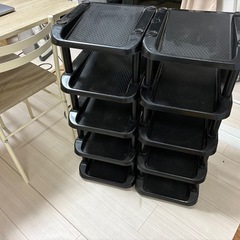シューズラック2つの画像