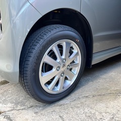 アルミホイル、新車外し、エブリイワゴンの画像