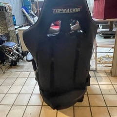 TOPRACING トップレーシング ゲーミングチェア ゲーミング座椅子 座椅子 背もたれ肘置き調節可能 キャスター付き 1116-015の画像