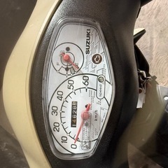 ★支払総額5.2万円★激安バイク続々入荷中！ なんでも買取ます！ スズキ レッツ ベージュ CA4AA 人気のレッツ！ 4ストインジェクション！ 集中キー！ リアボックス付き！　の画像