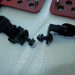 JAOS ジャオス マッドガード マッドフラップ 赤 JB23 ジムニー 泥除けの画像