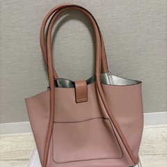 ✨ピンクバッグ（肩がけ・手持ち両方OK）の画像