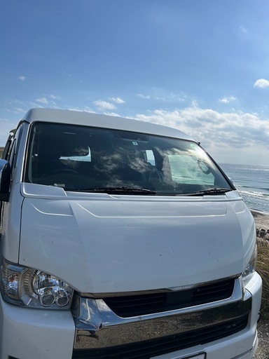 ハイエース　ワイド　ボンネット　070