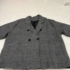 グレンチェックツイードジャケットの画像