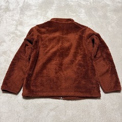 ユニクロ　シルキーフリースジャケットの画像