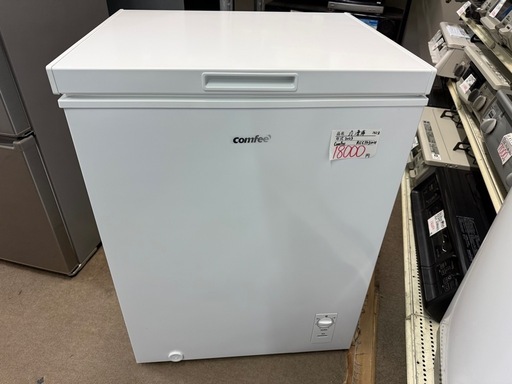 冷凍庫　142L 2023年　comfee 
RCC143WH