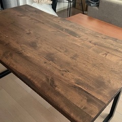 ダイニングテーブル135cm美品の画像