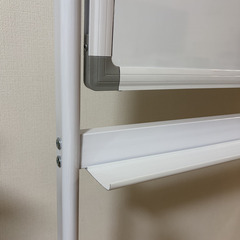 ホワイトボード キャスター付き両面（元値12680円）の画像