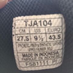 27.5cm ASICS の画像