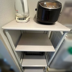 キッチンワゴン4段の画像