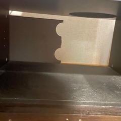 【大型テレビも載せられる】ウッド調テレビ台の画像