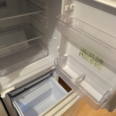 (運搬費込)(即日、深夜ok)SHARP 137L 2015年の画像