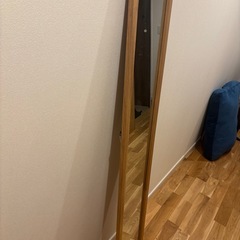 ニトリ購入　全身鏡　ミラーの画像