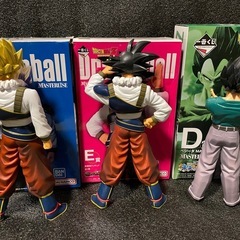 一番くじ ドラゴンボール オムニバス 孫悟空 ベジータ 3体まとめ売りの画像