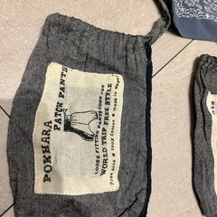 巾着袋3枚の画像