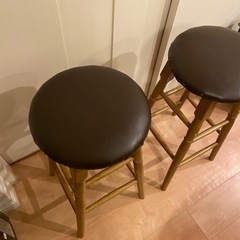 ハイスツール 2脚 ラシック　RAS-3333の画像