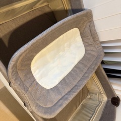 ベビーベッド ベビー用サークル おむつ台にも！の画像