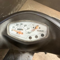 ★支払総額4.2万円★関東圏内即日配送可能！ 全車走行テスト済み！ スズキ アドレスV50 マッド CA44A 人気のV50！ 4ストインジェクション！ 集中キー！ ちょっとした足に♪の画像