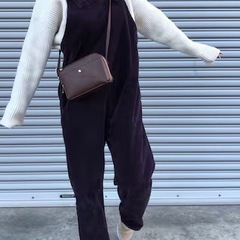 CIMARRON JEANS x freaks store オーバーオール 紫の画像