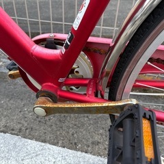 27インチ　自転車　取りに来られる方は限定の画像