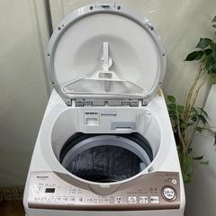 R673 ☀️ ジモティー限定特別価格！ 2022年製の高年式！ SHARP 洗濯乾燥機 （洗濯：8.0㎏ 乾燥：4.5㎏）ES-TX8GKS ⭐ 動作確認済 ⭐ クリーニング済の画像