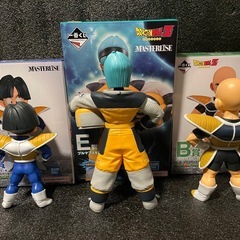 一番くじ ドラゴンボール ブルマ クリリン 悟飯 セット 国内正規品の画像