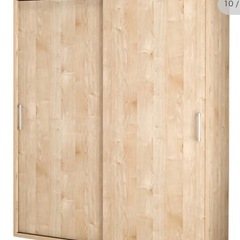  引き戸クローゼットハンガー 幅150cmの画像