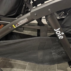 Joie ブラック ダブルシートベビーカーの画像