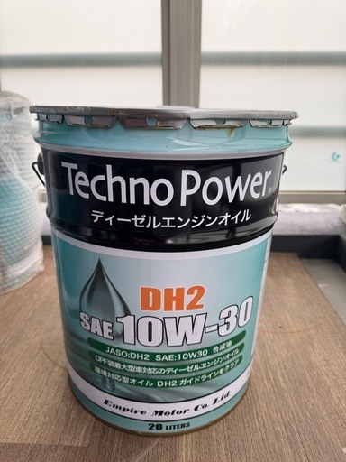 テクノパワー DH-2 10W-30 20L ディーゼル車用エンジンオイル