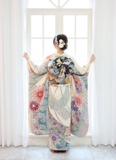 総絞り振袖セット