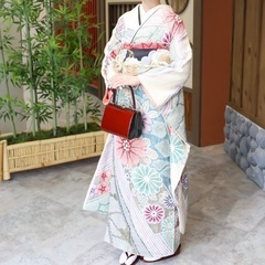 総絞り振袖セットの画像