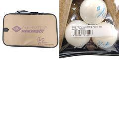 【未使用】ドニック Persson 500  卓球 ラケット 2本 ボール ケース セット 788490 DONICの画像