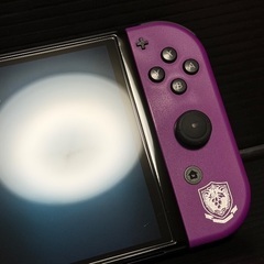 Nintendo Switch 有機ELモデル スカーレット・バイオレットエディション 初期化済み 付属品完備 未使用あり ポケモンの画像