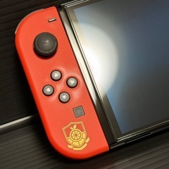 Nintendo Switch 有機ELモデル スカーレット・バイオレットエディション 初期化済み 付属品完備 未使用あり ポケモンの画像