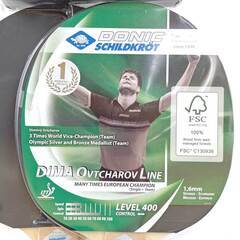 【未使用】ドニック Ovtcharov 400 ドミトリ・オフチャロフ 卓球 ラケット 2本 ボールセット 788469 DONICの画像