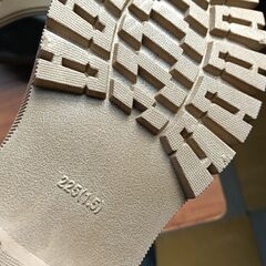 新品 22.5cm レディース ブーツ ブラック 厚底 シューズ サイドゴア 識別番号:【B121-S】の画像