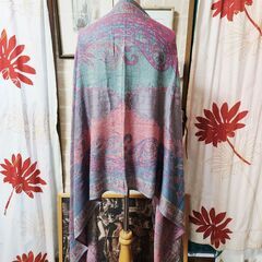 ∥艶々と濡れたような美しさを持つ超大判パシュミナ、いかがでしょうか？の画像