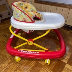 アンパンマン 歩行器 赤/黄色の画像