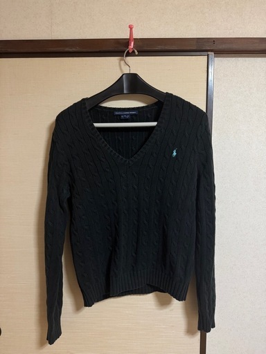 Ralph Lauren Sport ラルフローレン ブラック ニットXL