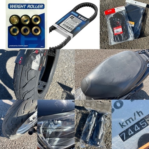 ⭐️快速AF34ディオ⭐️タイヤ・ドライブベルト・ローラなど新品交換❗️スピードは60km/h確認⭐️50cc原付スクーター⭐️