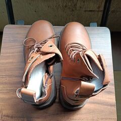 新品 23cm レディース ブーツ ブラウン 厚底 シューズ サイドゴア 識別番号:【B122-S】の画像